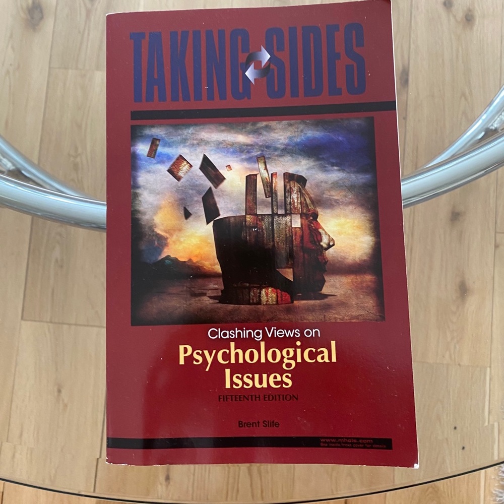 Book:  Taking Sides